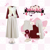 Michii Set Outfit Remaja Setelan Agustusan Korea Style - KA34